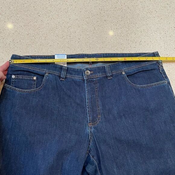 Atelier Gardeur Nigel Jeans Mens Size 42x34 Blue Regular Fit Ring Denim New - Picture 12 of 15